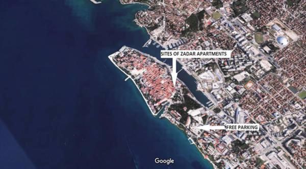Sites Of Zadar Rooms المظهر الخارجي الصورة
